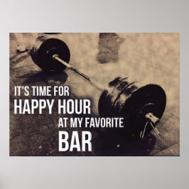 Workout Motivierend Poster