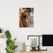 Workout Motivierend Poster (Heimbüro)