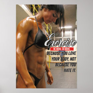 Workout Motivierend Poster