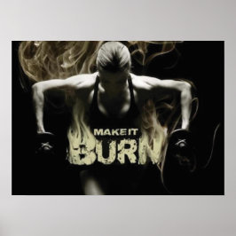 Workout Motivierend Poster