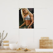 Workout Motivierend Poster (Küche)