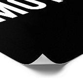 Workout Motivierend Poster (Ecke)