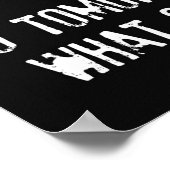 Workout Motivierend Poster (Ecke)