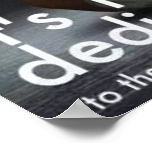 Workout Motivierend Poster (Ecke)