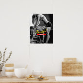 Workout Motivierend Poster (Küche)