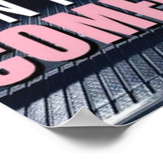 Workout Motivierend Poster (Ecke)