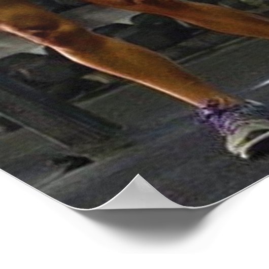 Workout Motivierend Poster (Ecke)