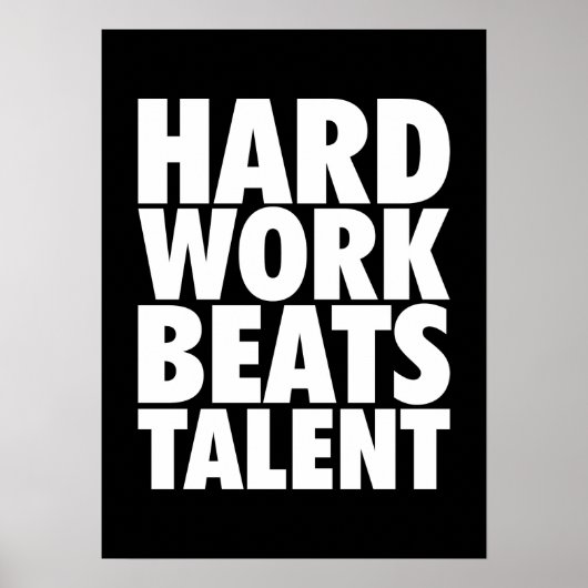 Workout Motivierend Poster (Vorne)