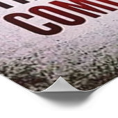 Workout Motivierend Poster (Ecke)