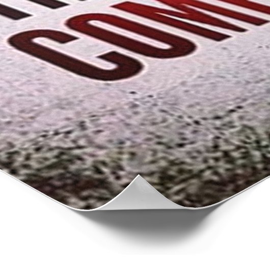 Workout Motivierend Poster (Ecke)