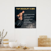 Workout Motivierend Poster (Küche)