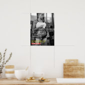 Workout Motivierend Poster (Küche)