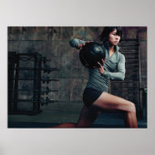 Workout Motivierend Poster (Vorne)