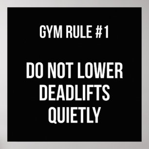 Workout Motivierend Poster