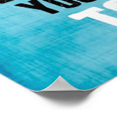 Workout Motivierend Poster (Ecke)