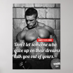 Workout Motivierend Poster