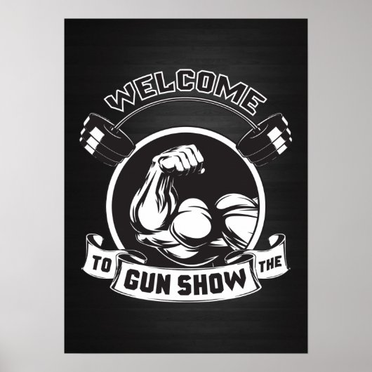 Workout Motivierend Poster (Vorne)