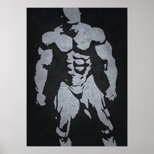 Workout Motivierend Poster (Vorne)