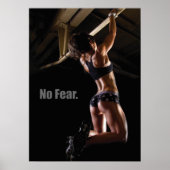 Workout Motivierend Poster (Vorne)