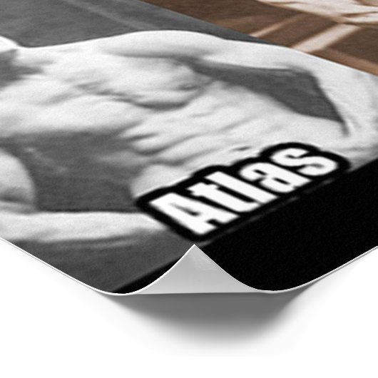 Workout Motivierend Poster (Ecke)