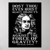 Workout Motivierend Poster (Vorne)