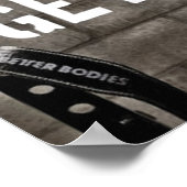 Workout Motivierend Poster (Ecke)