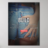 Workout Motivierend Poster (Vorne)