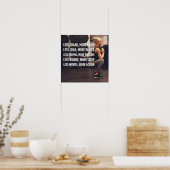 Workout Motivierend Poster (Küche)