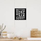 Workout Motivierend Poster (Küche)
