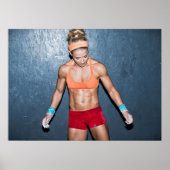 Workout Motivierend Poster (Vorne)