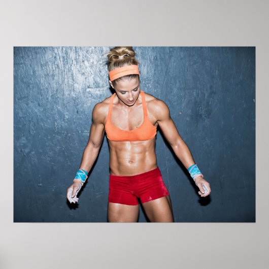 Workout Motivierend Poster (Vorne)