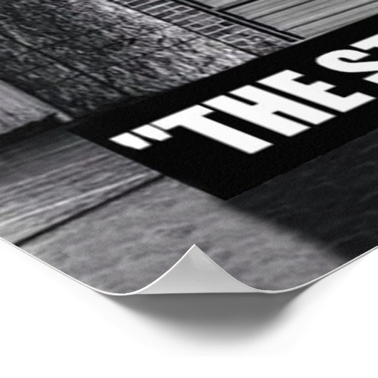 Workout Motivierend Poster (Ecke)