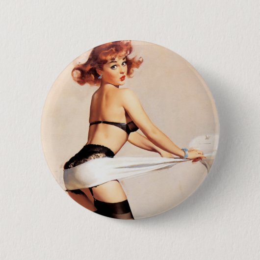 Workout Pin-up Button (Vorderseite)