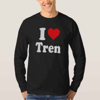 Workout Quote I Liebe Tren Cool Bodybuilder T-Shirt