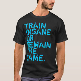 Workout-Shirt: Zug GEISTESKRANK T-Shirt