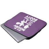 Workout-Spaß - Arbeit an diesem Hintern, Frauenfre Laptopschutzhülle (Vorne Knopf)