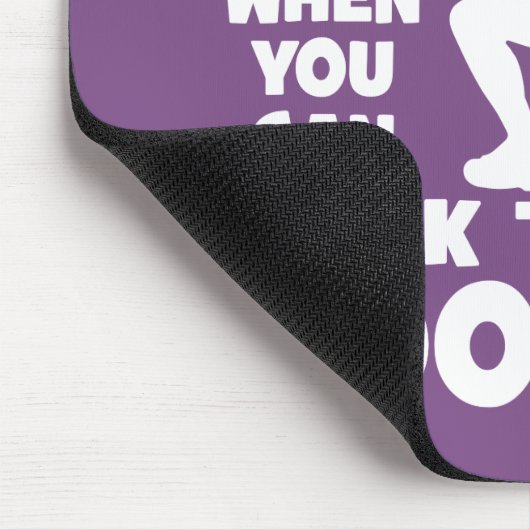 Workout-Spaß - Arbeit an diesem Hintern, Frauenfre Mousepad (Ecke)