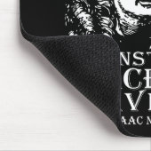 Workout-Spaß - Host du überhaupt? Isaac Newton Mousepad (Ecke)