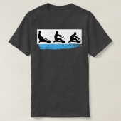 Workout Try Rowing's Rowing Machine Socks Serie So T-Shirt (Design vorne)