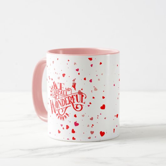 Workout Typografy Tasse (Vorderseite Links)