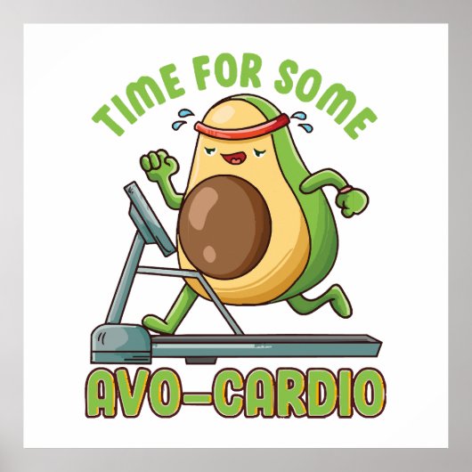 Workout Übung Funny Spaß Redewendungen Zitate Poster (Vorne)