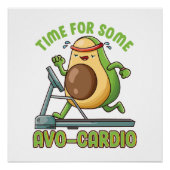 Workout Übung Funny Spaß Redewendungen Zitate Poster (Vorderseite)