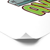 Workout Übung Funny Spaß Redewendungen Zitate Poster (Ecke)