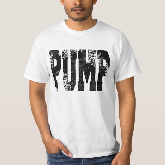 Workout und Fitness PUMP T-Shirt (Vorderseite)