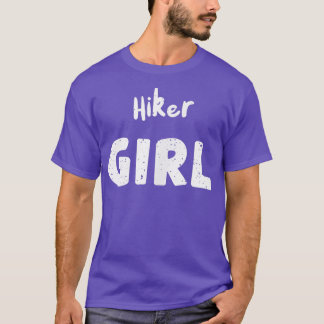 Workout Wanderer GirlWandern Redewendungen 1420 T-Shirt