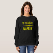 Workout Warrior Gym Sweatshirt (Vorne ganz)