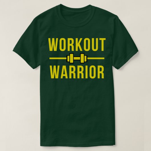 Workout Warrior Training T-Shirt (Design vorne)