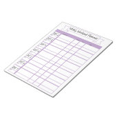 Workout Weekly Plananner Notizblock (angewinkelt)