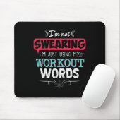 Workout Worte Funny Joke Funny Joke Gym Geschenke Mousepad (Mit Mouse)