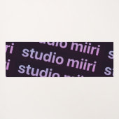 WORKOUT / YOGA MAT studio miiri Yogamatte (Rückseite (Horizontal))